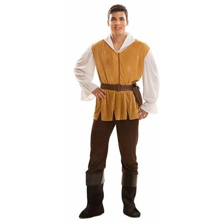 Déguisement pour Adultes Taille M/L Serveur Jaune 12