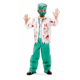 Déguisement pour Enfants My Other Me Skeletal Surgeon 10-12 Ans Vert S (4 Pièces)