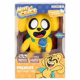 Peluche sonore Mikecrack Jaune 29 cm