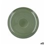 Assiette plate Quid Sicilia Multicouleur Bioplastique 25 cm (12 Unités)