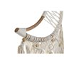 Décoration Suspendue Home ESPRIT Crème Naturel Boho Macramé (2 Unités)