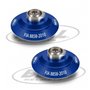 Kit d'attaches pour casque Bell HANS Bleu FIA 8858-2010