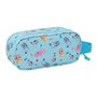 Trousse Fourre-Tout Double Bluey Bleu ciel 21 x 8 x 6 cm