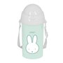 Bouteille avec Couvercle et Paille Miffy Menta Menthe PVC 500 ml