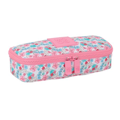 Trousse d'écolier Moos Flores Multicouleur 22 x 5 x 8 cm