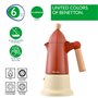 Cafetière Italienne Benetton SAFARI BE Aluminium Bois de hêtre 6 Tasses 600 ml