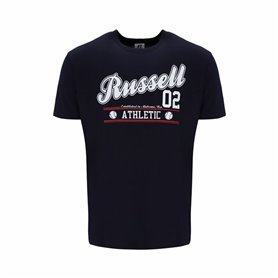 T shirt à manches courtes Russell Athletic Amt A30311 Noir Homme