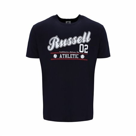 T shirt à manches courtes Russell Athletic Amt A30311 Noir Homme