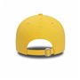 Casquette de Sport New Era 9FORTY Jaune Taille unique