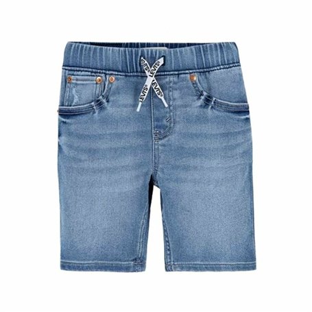 Shorts pour enfants Levi's Skinny Dobby  Bleu Acier