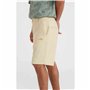 Short de Sport O'Neill Essentials Blanc Naturel