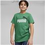 T shirt à manches courtes Enfant Puma Essentials+ Olive