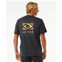 T-shirt à manches courtes homme Rip Curl Traditions Noir