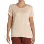 T-shirt à manches courtes femme +8000 Acacia Beige