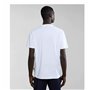 T-shirt à manches courtes homme Napapjiri S-Aylmer Blanc