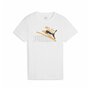 T shirt à manches courtes Enfant Puma Essential+ AB Blanc