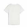 T shirt à manches courtes Enfant Puma Essential+ AB Blanc