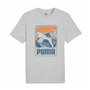 T-shirt à manches courtes homme Puma GRAPHICS Mountain Gris