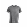 T-shirt à manches courtes homme Under Armour Launch Splatter Gris