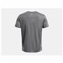 T-shirt à manches courtes homme Under Armour Launch Splatter Gris