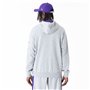 Sweat à capuche homme New Era La Lakers NBA Gris