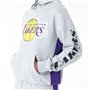 Sweat à capuche homme New Era La Lakers NBA Gris