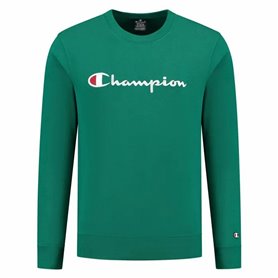 Sweat sans capuche homme Champion Crewneck Vert