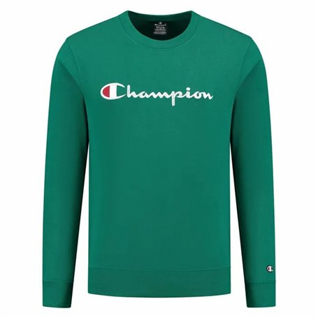 Sweat sans capuche homme Champion Crewneck Vert