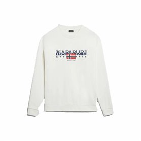 Sweat sans capuche homme Napapjiri B-Aylmer C Blanc