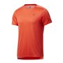 T-shirt à manches courtes homme Reebok Workout Ready Tech Orange