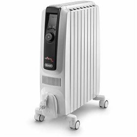 Radiateur à Huile (8 modules) DeLonghi Dragon 4 Pro Blanc 2000 W
