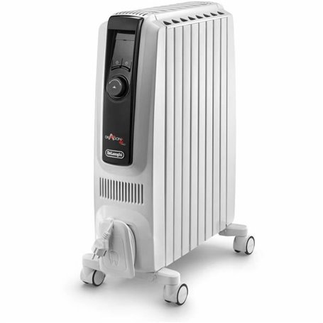 Radiateur à Huile (8 modules) DeLonghi Dragon 4 Pro Blanc 2000 W