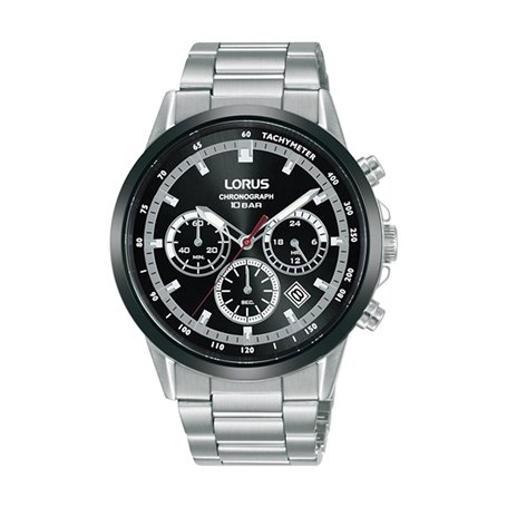 Montre Homme Lorus RT397JX9 Noir Argenté