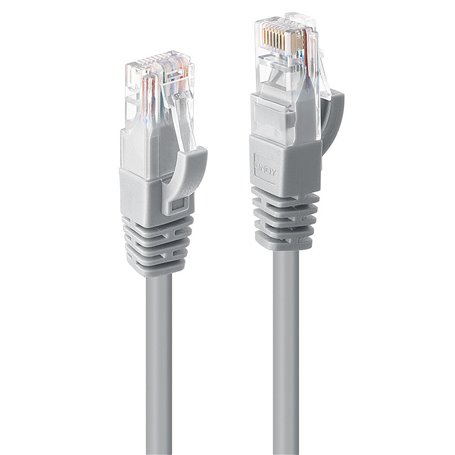 Lindy 48002 câble de réseau Gris 1 m Cat6 U/UTP (UTP)