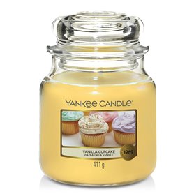 Bougie Parfumée Yankee Candle Classic Medium Jar Candles Vanille 411 g