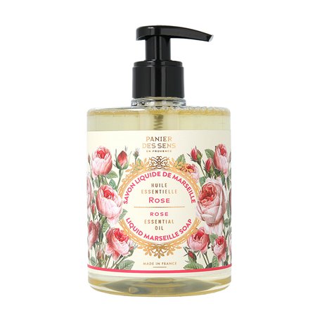 Savon pour les Mains Panier des Sens Rose 500 ml