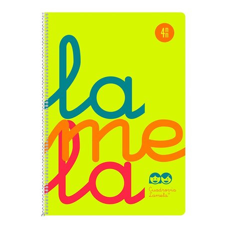 Cahier Lamela Jaune A4 5 Unités