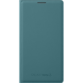 Etui à rabat Samsung EF-WN900BL turquoise pour Galaxy Note 3 N9000