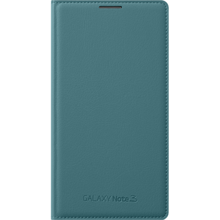 Etui à rabat Samsung EF-WN900BL turquoise pour Galaxy Note 3 N9000