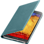 Etui à rabat Samsung EF-WN900BL turquoise pour Galaxy Note 3 N9000
