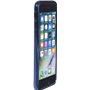 Coque souple transparente et métal bleu Colorblock pour iPhone SE (2020)/8/7/6S/