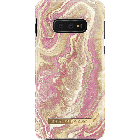 Coque Fashion Golden Blush Marble pour Samsung G S10E Ideal Of Sweden