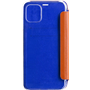 Folio en Cuir Orange avec dos transparent pour Apple iPhone 11 Pro Beetlecase