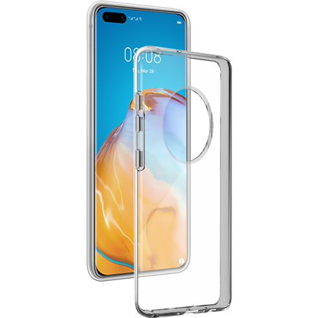 Coque Huawei Mate 40 Pro Souple Transparente Bigben