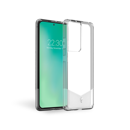 Coque Renforcée Samsung G S21 Ultra 5G PURE Transparente - Garantie à vie Force Case