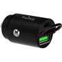 Chargeur voiture double 30W + Câble Universel N Noir Puro