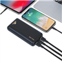 Powerbank USB A/USB C/ Micro USB 20000mAh Noire Rivacase