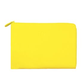 Pochette PC 14" / 15.3" INE-LAPTOP Jaune - 60% de cuir recyclé Xoopar