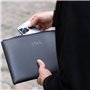 Pochette Tablette 10.1-11" INE-TABLET Noire - 60% de cuir recyclé Xoopar