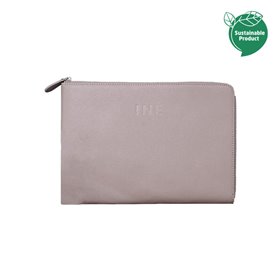 Pochette Tablette 10.1-11" INE-TABLET Taupe - 60% de cuir recyclé Xoopar
